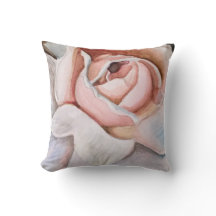 Soft Pink Rose von Jodi Mahaffey in Watercolor