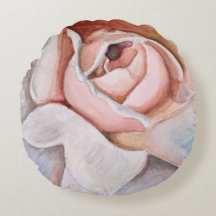 Soft Pink Rose von Jodi Mahaffey in Watercolor