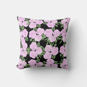 Soft Pink Roses Kissen