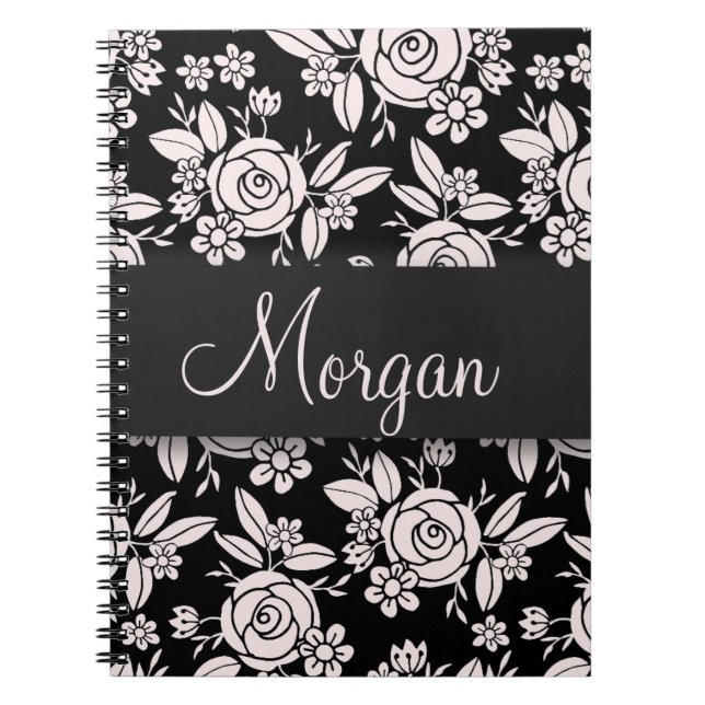 Soft Pink Roses Notizblock (Vorderseite)