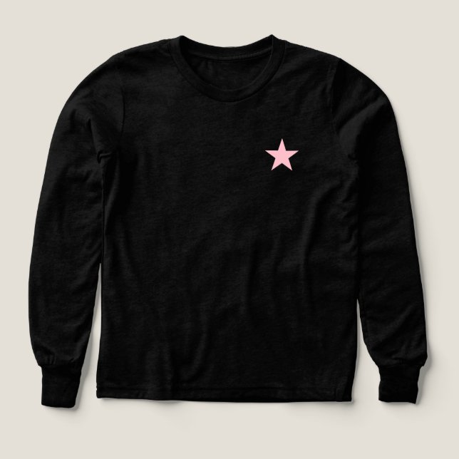 Soft Pink Star Design - Niedlich & Dream Ästhetik (Design Vorderseite)