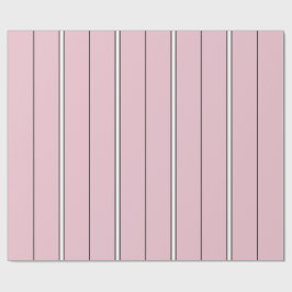 Soft Pink Vertical Stripe Pattern Minimal Geschenkpapier