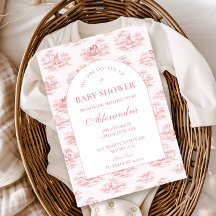 Soft Pink Vintage Baby Shower