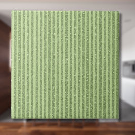 Soft Pistachio Glitter Style Minimal Pattern Fliese