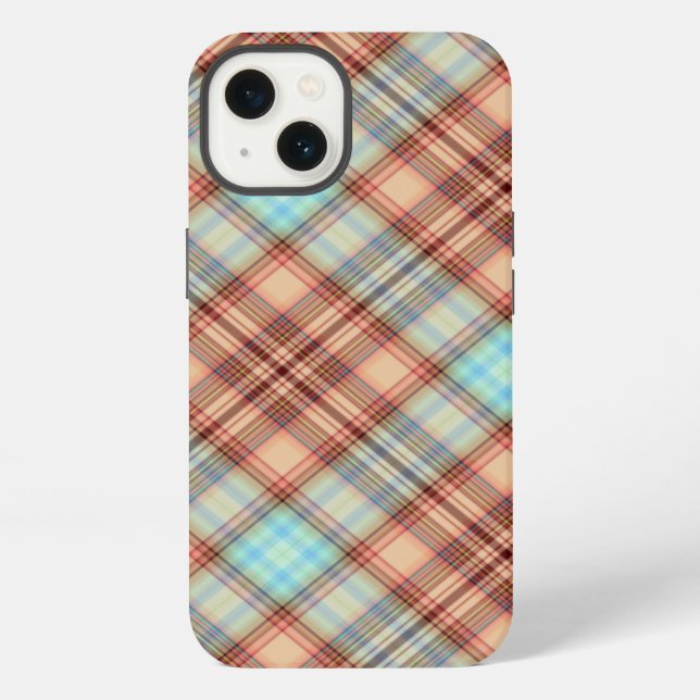 Soft Plaid - Teil Zwei iPhone Hülle (Rückseite)