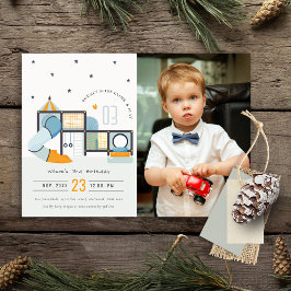 Soft Play Center Jungle Gym Kinder Foto Geburtstag Einladung