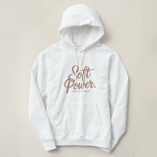 Soft Power – Cozy Empowerment Hoodie für Frauen