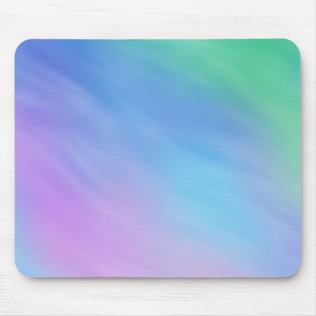Soft Rainbow Colored Sky Mousepad (Vorne)