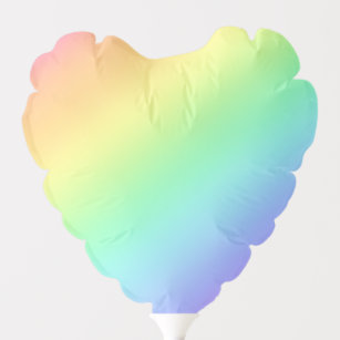 Soft Rainbow Gradient Balloon Ballon