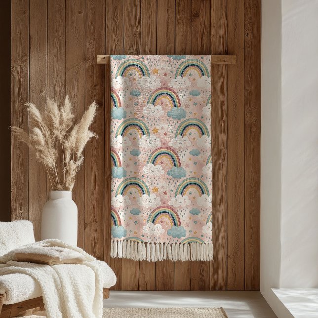 Soft Rainbow Sherpa Gift for Kids’ Cuddle Time Sherpadecke (Soft Rainbow Sherpa Gift for Kids’ Cuddle Time)