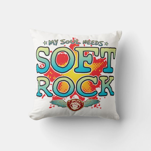 Soft Rock Soul Cushion Kissen (Vorderseite)
