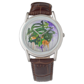 Soft Root, Fierce Bloom Tondo WATCH Armbanduhr