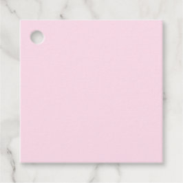 Soft Rosa Geschenkanhänger