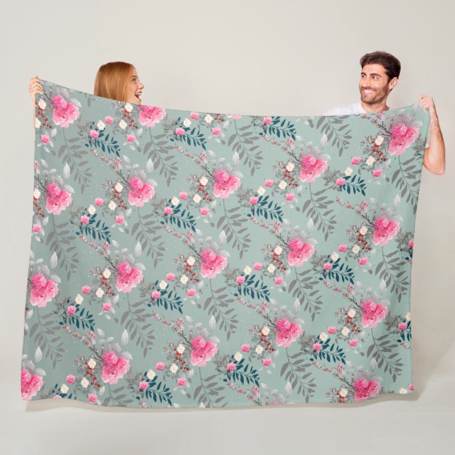 Soft Rose Fleecedecke (Beispiel)