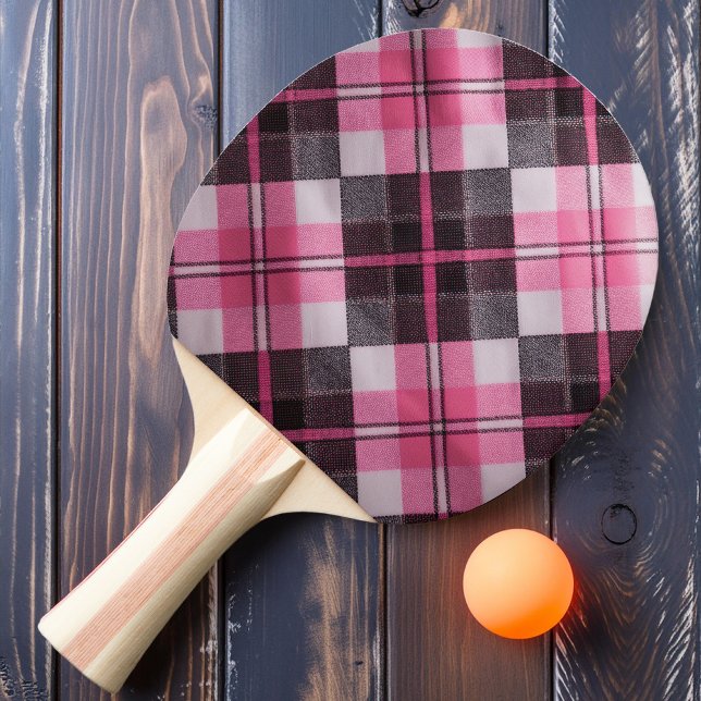 Soft Rose Kariert Tischtennis Schläger (Von Creator hochgeladen)
