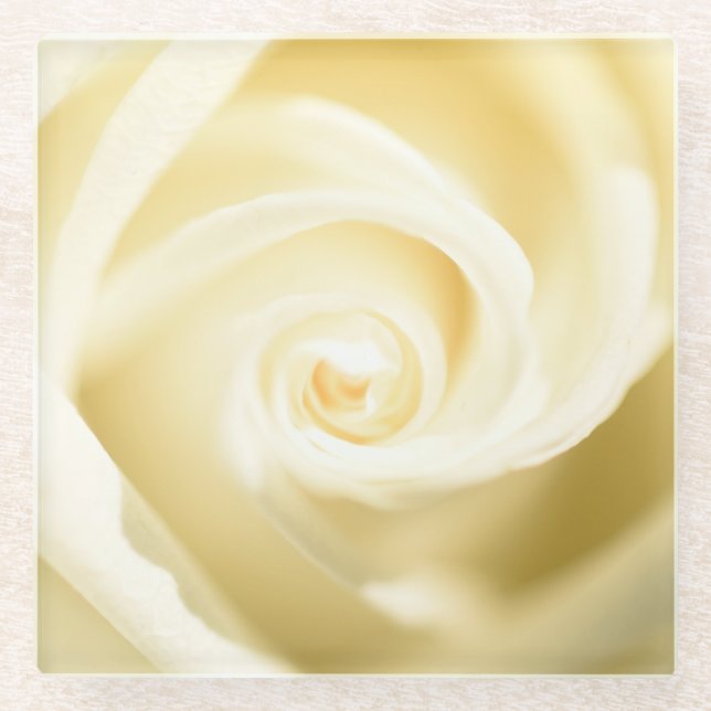 Soft Rose Print Untersetzer (Vorderseite)