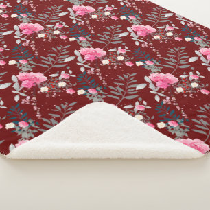 Soft Rose Sherpadecke