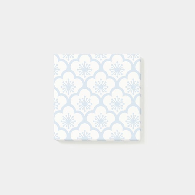 Soft Sakura Puderblau - Neutral Post-it Klebezettel (Vorderseite)