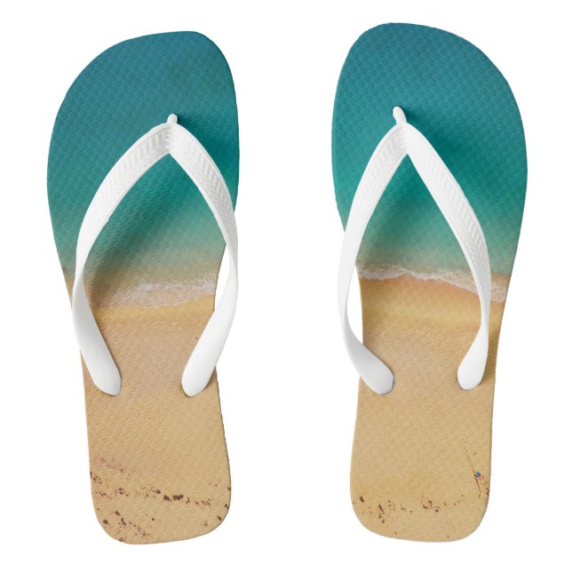 Soft Sand Beach Foto Drehte Flop Flip Flops (Fußbett)