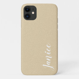 Soft Sand Textur Fügen Sie Ihren Namen hinzu Case-Mate iPhone Hülle