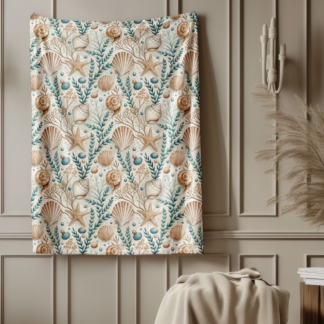 Soft Seaside Throw Relaxing Beachside Retreat Fleecedecke (Soft Seaside Throw Relaxing Beachside Retreat Fleece Blanket)