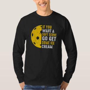 Soft Serve Ice Cream Paddleball Sport Pickleball T-Shirt
