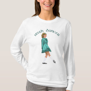 Soft Shoe Irischer Tänzer in Türkis T-Shirt