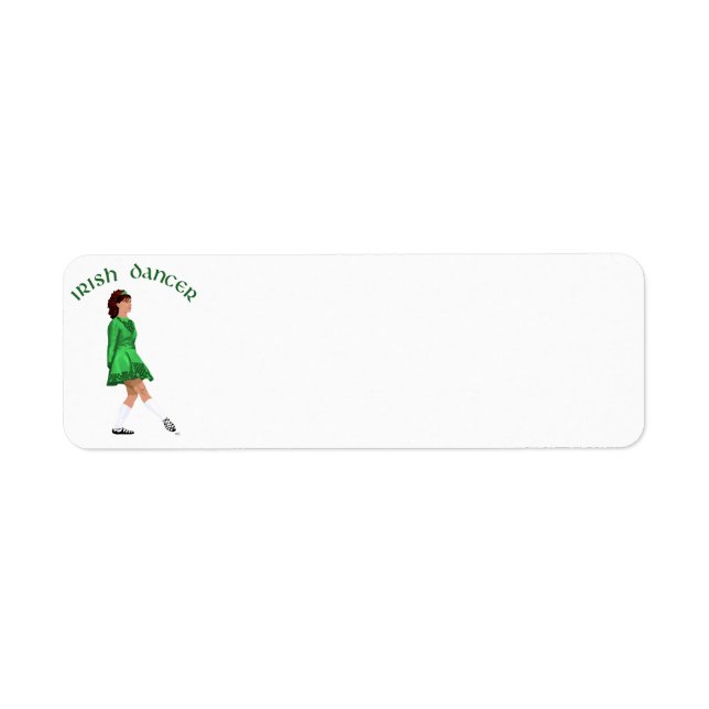 Soft Shoe Irish Dancer in Green (Vorne)