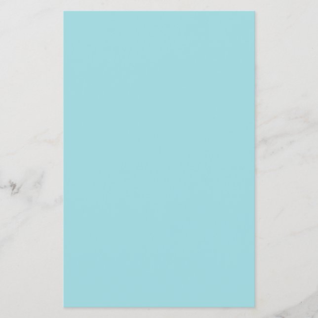 Soft Sky Blue Solid Color Flyer (Vorne)