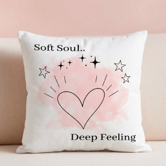 Soft Soul Kissen – Anpassbarer Text