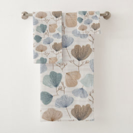 Soft Spring Botanical Towel Badhandtuch Set
