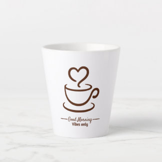 Soft Start Latte Coffee Tasse - Minimalistischer H