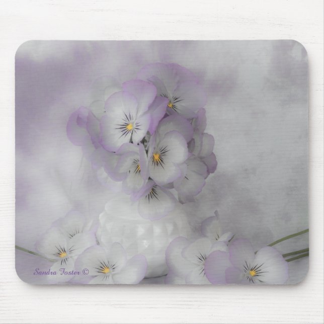 Soft Stiefmütterchen Mousepad (Vorne)