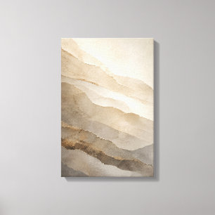 Soft Strata — Aurema (Porträt) Leinwanddruck