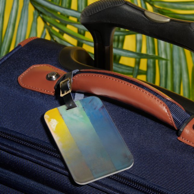 Soft Stripes - Colorful & Stylish Gepäckanhänger (Vorderseite Insitu 1)