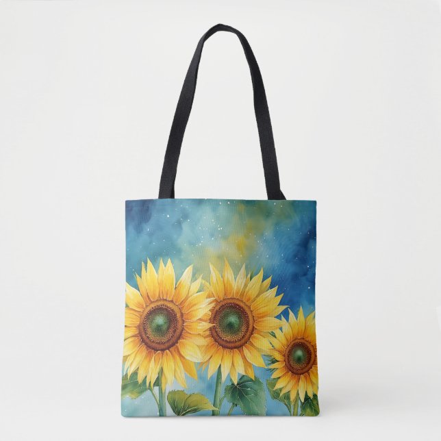 Soft Sunflower Breeze Tasche (Vorderseite)