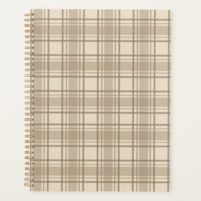 Soft Tartan Planner Planer (Vorderseite)