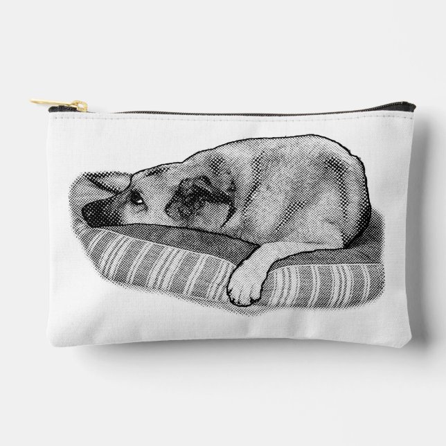 Soft Touch, Manga-Hunde-Tasche Zubehörtasche (Vorderseite)