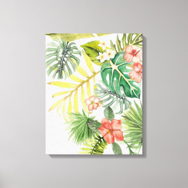 Soft Tropics Leinwanddruck (Vorderseite)