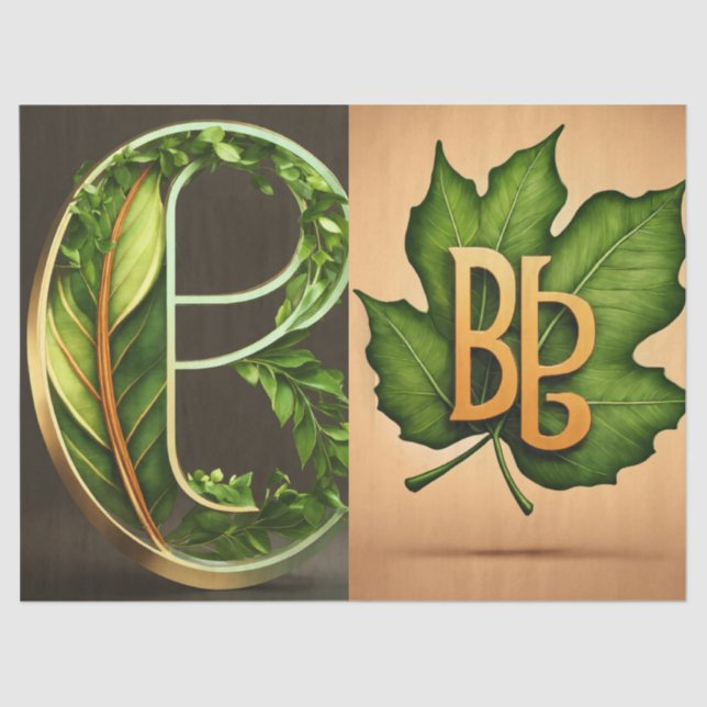 "Soft Whisper: The Elegance of Tissue" Seidenpapier (Vorderseite)