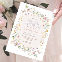 Soft Wildblume Butterfly Garden Brautparty