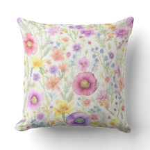 soft wildflower pastel pattern