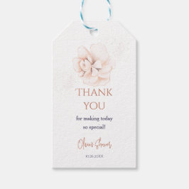 Soft Wildflowers Modern Baby Shower Invitation Geschenkanhänger