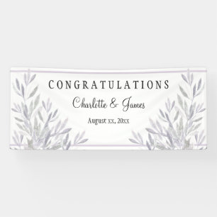 Soft Willows Lilac, schottische Heather, Wedding Banner