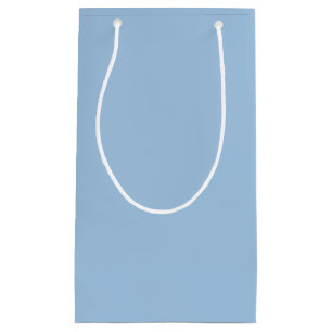Soft Winter Blue Solid Kleine Geschenktüte