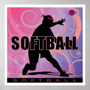 Softball14 Poster