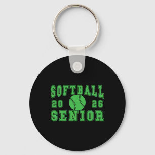 Softball-Abschlussball Softball-Senior 2026 Absolv Schlüsselanhänger