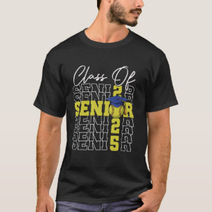 Softball-Abschlussklasse 2025 Senior-Abschluss T-Shirt