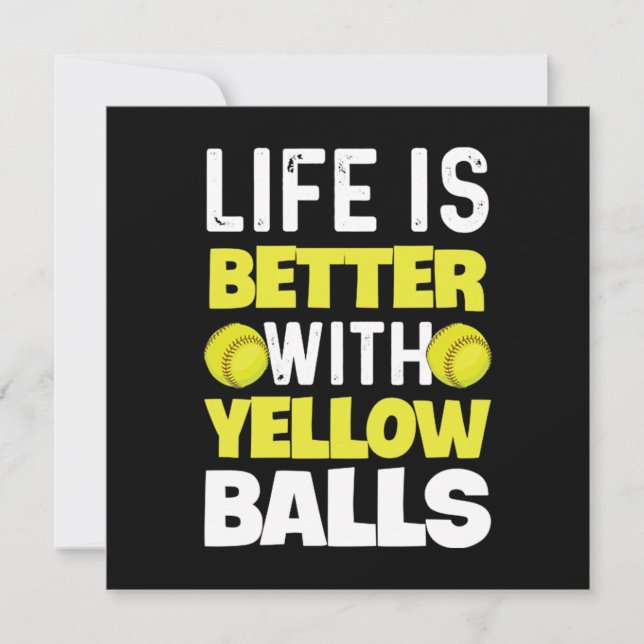 Softball-Angebot für einen Softball-Pitcher Dankeskarte (Vorderseite)