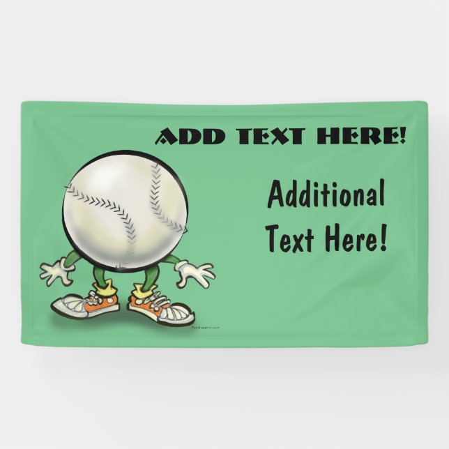Softball-Banner Banner (Horizontal)